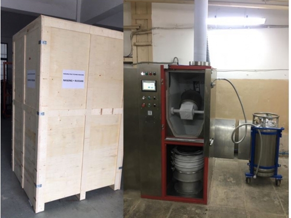 Nanjing Pege‘s High Quality Cryogenic Deburring Machine Sucessfully Enters Russian Market to Serve European Rubber Parts Maker